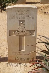 Knightsbridge War Cemetery&#44; Acroma - Beach, Samuel